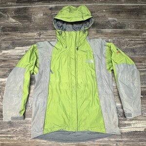 The North Face Summit Series Gore-Tex XCR Shell Jacket Large Green Gray